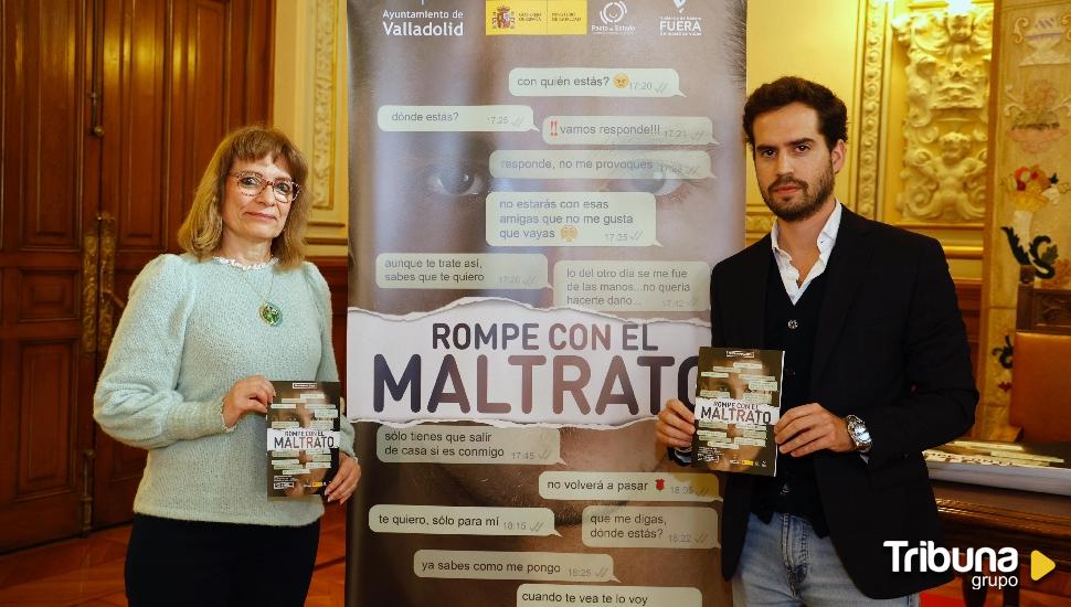 'Rompe con el maltrato', la campaña de sensibilización contra la violencia machista en Valladolid