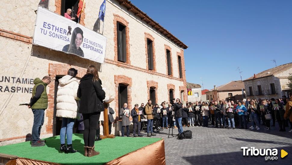 Traspinedo no olvida a Esther López ni a su familia