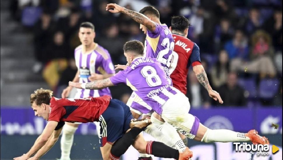 El intenso combate de boxeo en Zorrilla se queda en el camino del gol (0-0)