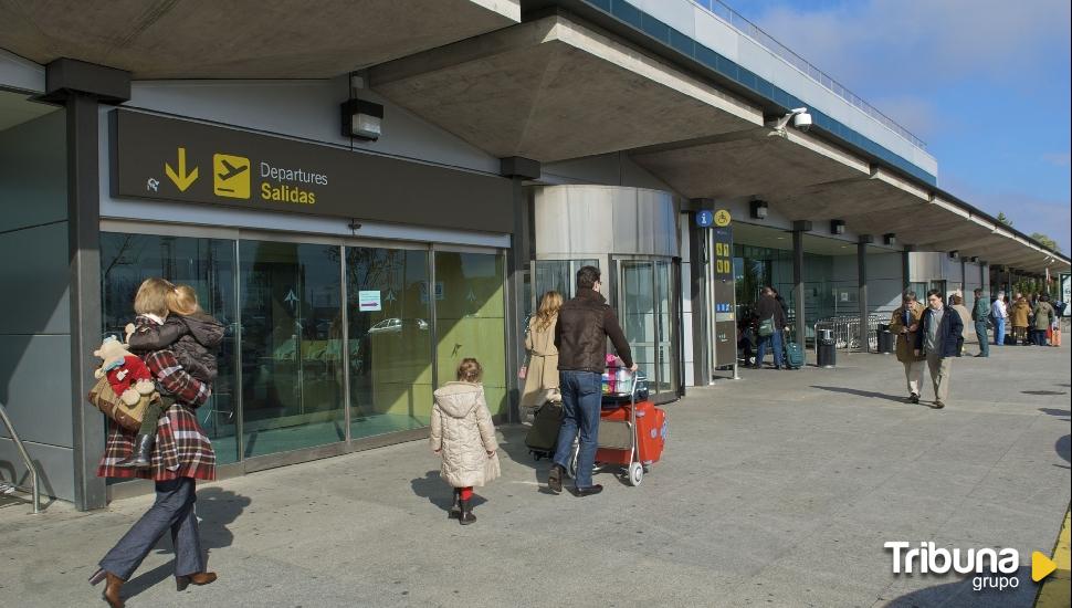 El aeropuerto de Valladolid empieza 2023 superando la barrera de los diez mil pasajeros