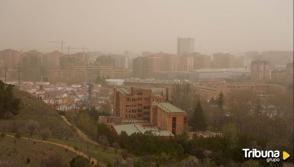 El Ayuntamiento de Valladolid avisa de la entrada de una masa de aire africano