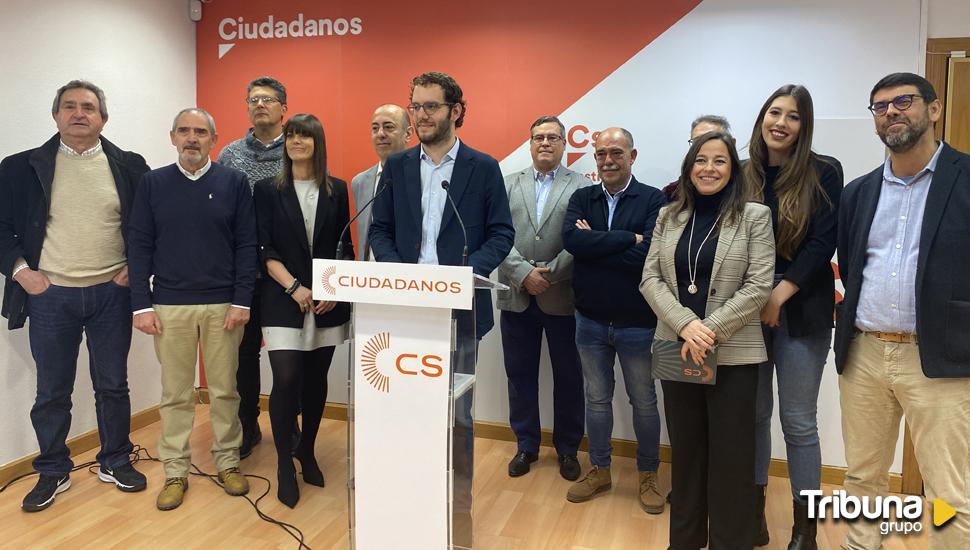 Ciudadanos presenta a diez "valientes" candidatos a las alcaldías de la provincia: tres se estrenan