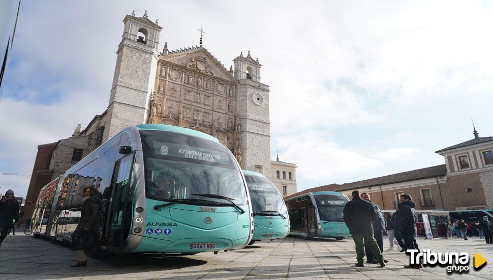 Auvasa sigue teniendo récord de viajeros, pero no tiene previsto aumentar la flota de los eléctricos