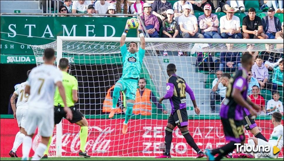 Asenjo tras el partido en Elche: "El empate sabe a poco"