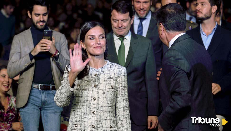 La Reina Letizia preside el Tour del Talento en Valladolid 