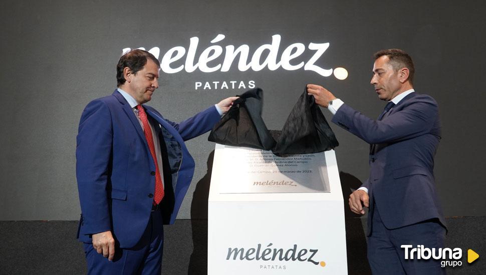 Patatas Meléndez presenta su nueva fábrica de Medina del Campo con una inversión de 36 millones de euros