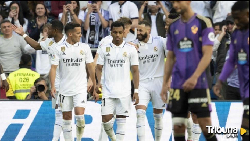 El Madrid se aprovecha de otra versión mediocre y bochornosa del Pucela (6-0)