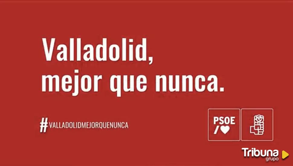 'Valladolid, mejor que nunca', el lema que escoge Puente para intentar el próximo 28-M reeditar la Alcaldía