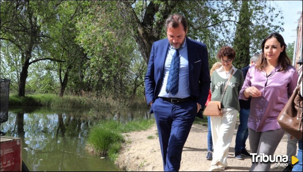 Puente y Andrés abogan por proyectos conjuntos entre Valladolid y Palencia