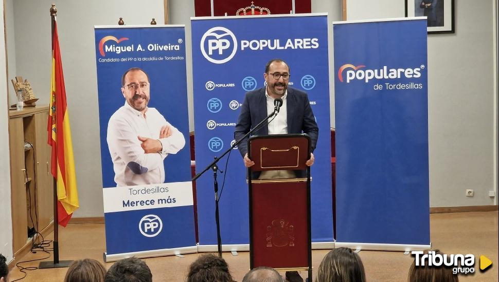 El PP de Tordesillas presenta su candidatura: "Alcanzar la mayoría absoluta con un proyecto real y de futuro"