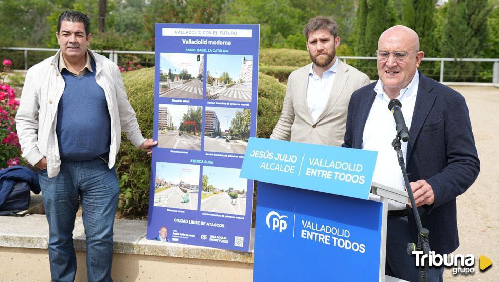 Carnero promete remodelar el Puente del Poniente gracias a una inversión de más de cuatro millones de euros