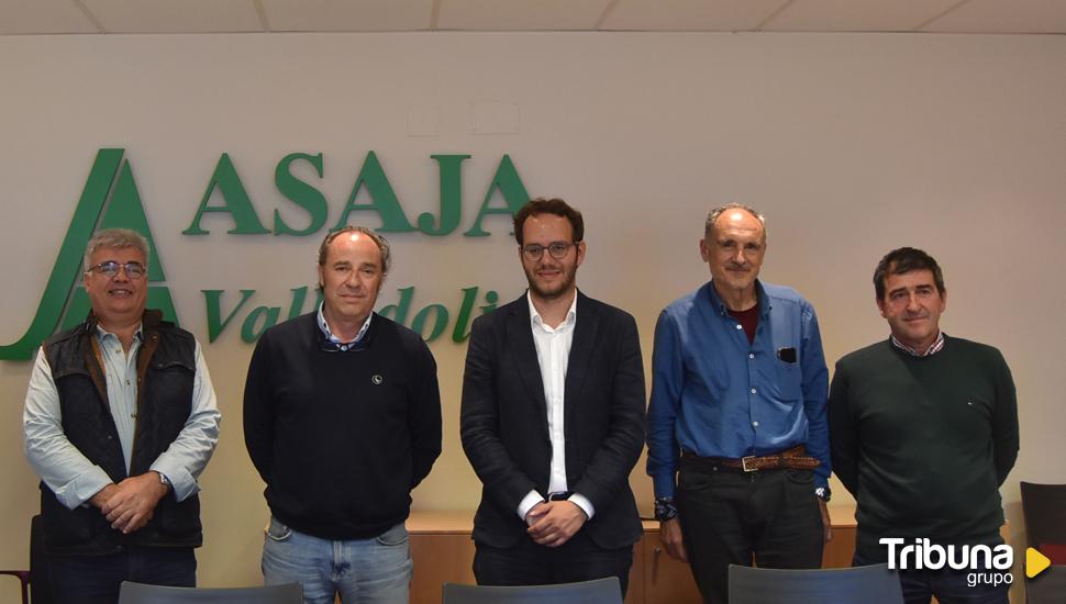 Asaja solicita incorporarse a las instituciones vallisoletanas como entidad colaborativa 