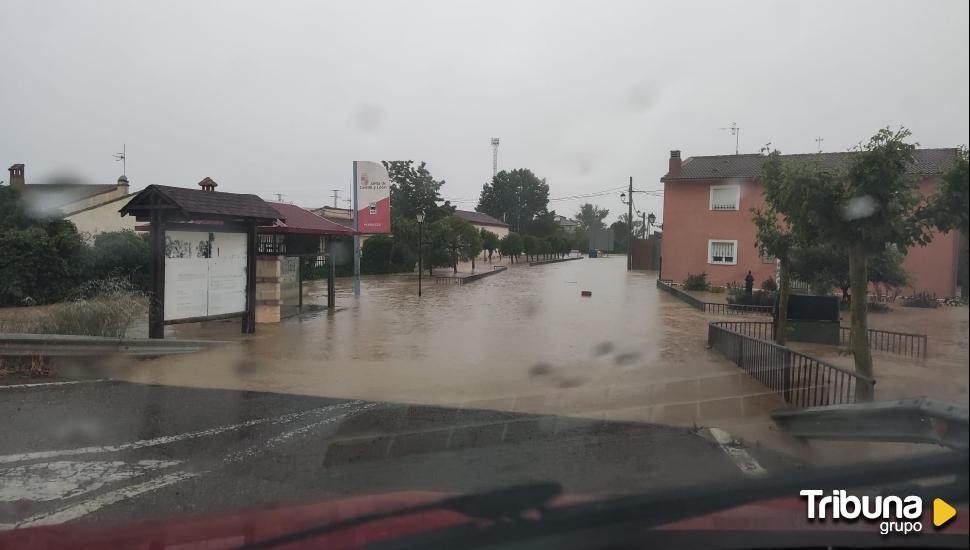 Las continuas lluvias provocan inundaciones en varios pueblos del norte de la provincia