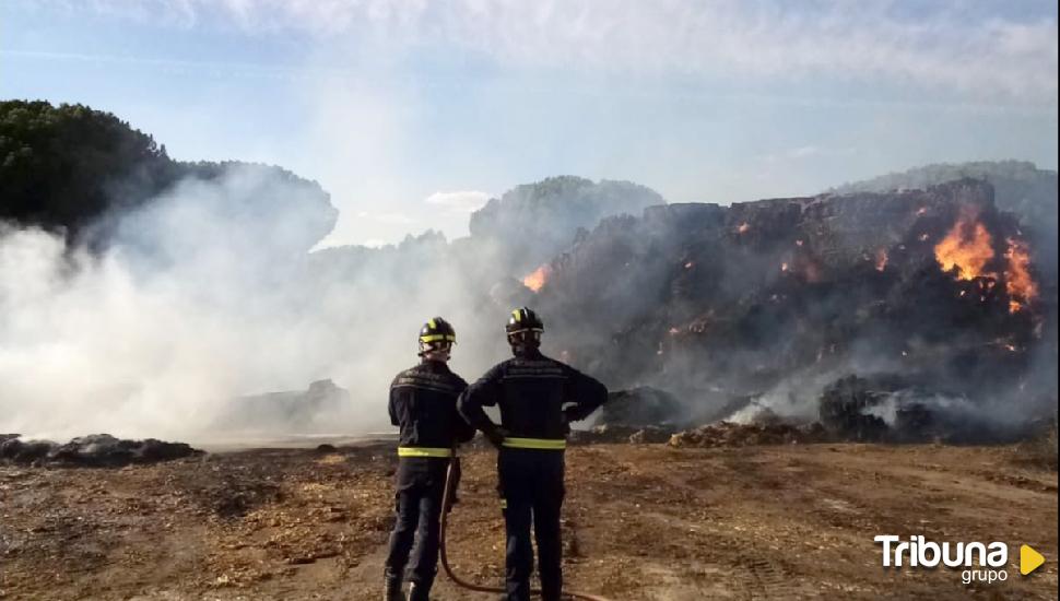 Riesgo alto de incendios durante toda la jornada en Valladolid 