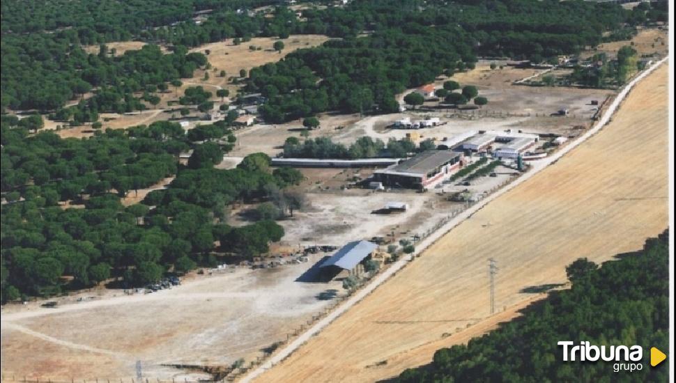 Muere un hombre tras caerle encima un tabique en la escuela de equitación de Tudela 