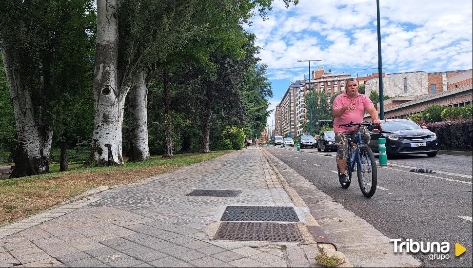 El carril bici se subirá a la acera en Isabel la Católica y se creará un nuevo paseo para peatones