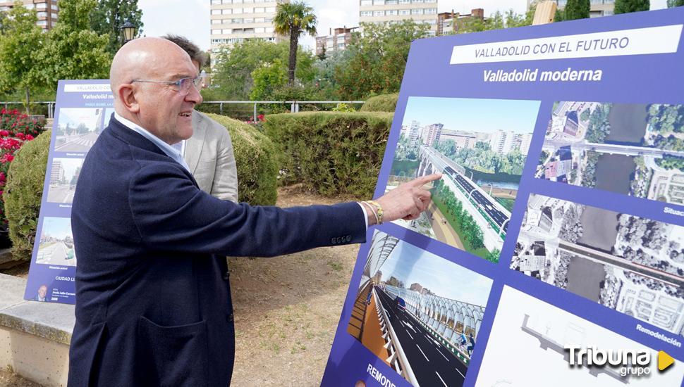 La anchura del puente del Poniente crecerá en tres metros para acoger un tercer carril