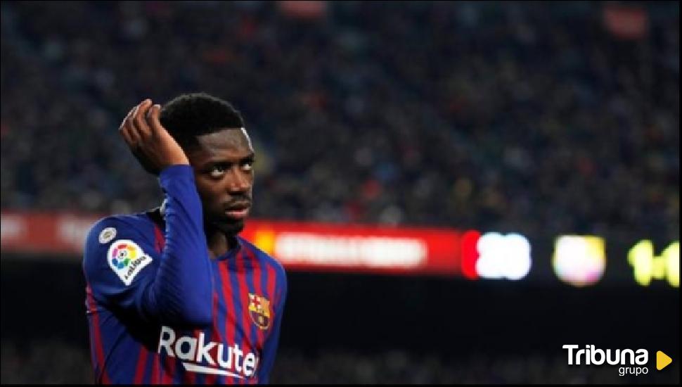 Dembélé viaja a Las Vegas, en plena polémica por su fichaje 