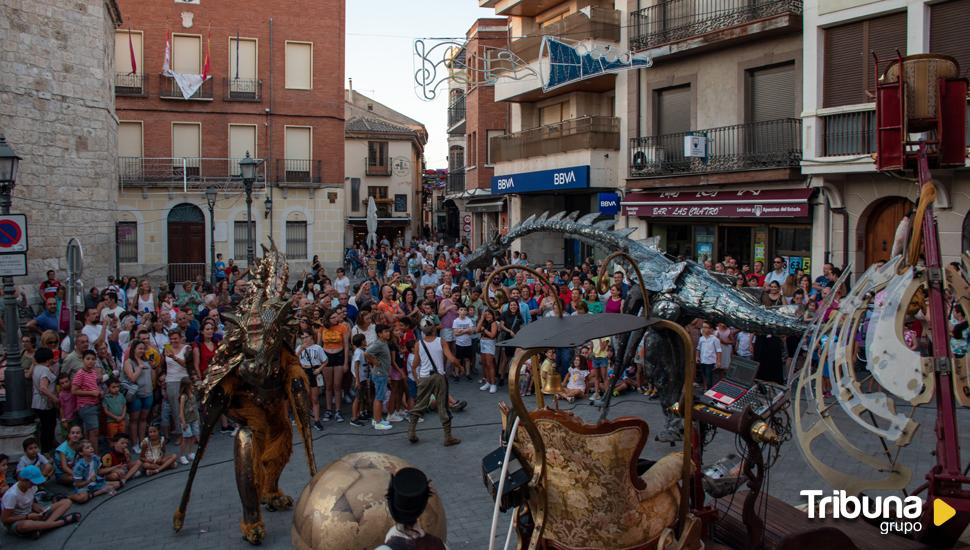 Gran éxito del festival de las Artes Milla de Oro del Vino de Peñafiel