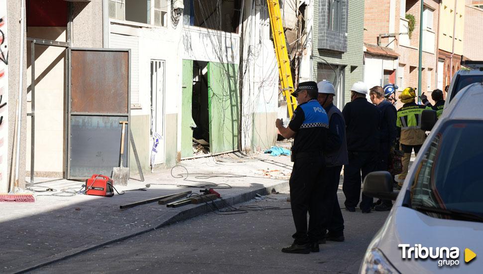 Vigilancia policial 24 horas al edificio siniestrado hasta que se cierre por completo