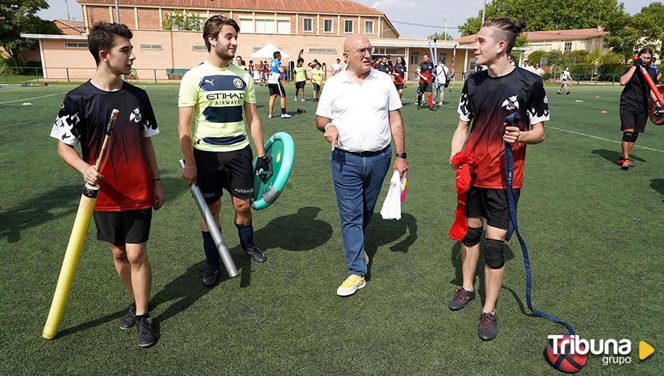 Carnero, comprometido con la celebración del Mundial de Jugger en Valladolid