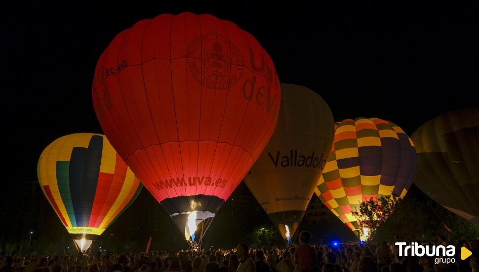 El XX Open de Valladolid de Aeroestación ilumina la penúltima noche de Fiestas