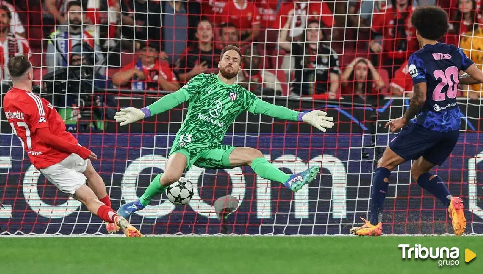 El Atlético se estrella contra el Benfica