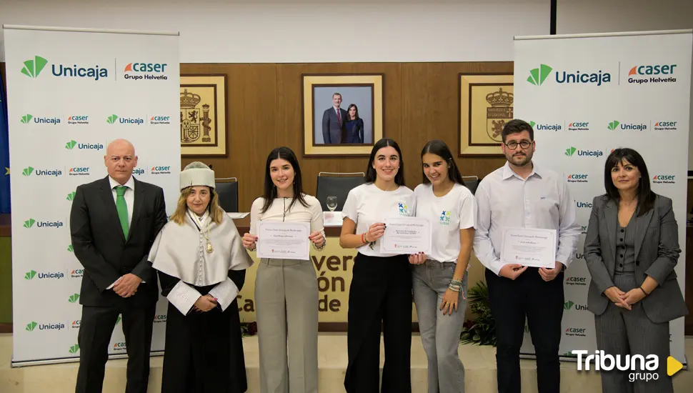 Unicaja y Caser entregan los Premios Mentorazgo a los mejores estudiantes