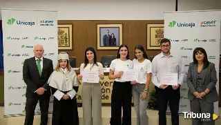 Unicaja y Caser entregan los Premios Mentorazgo a los mejores estudiantes