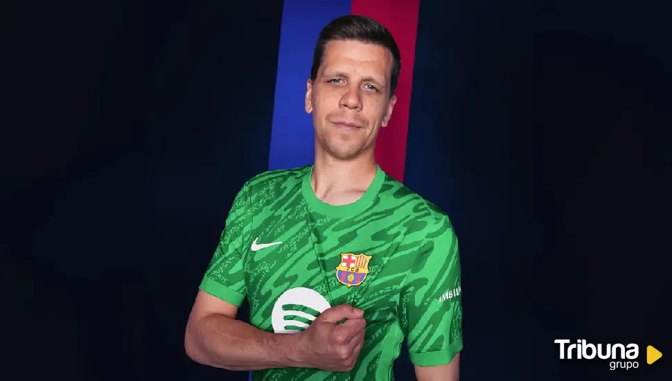 Szczesny, nuevo guardameta azulgrana que ya entrena junto a sus nuevos compañeros