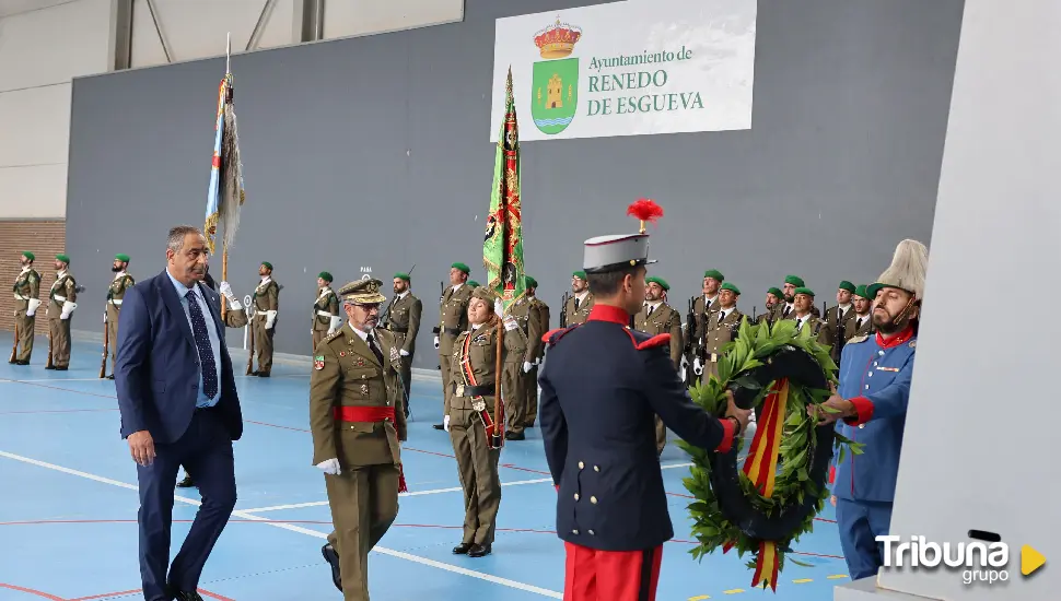 Renedo acoge el 'Acto de Homenaje a la Bandera'