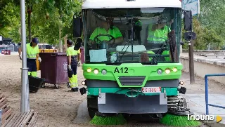 Tres barredoras y una baldeadora se incorporarán a la flota del Servicio Municipal de Limpieza