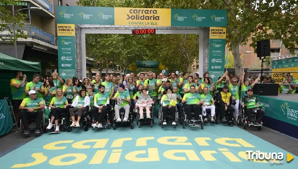 Récord de apoyo social a la 'Carrera Solidaria contra la ELA' de Fundación Eurocaja Rural