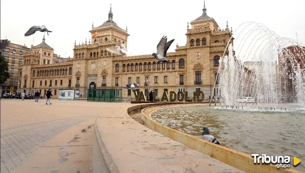 Las lluvias reducen "drásticamente" las partículas por una masa de aire africano en Valladolid