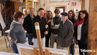 La antigua fábrica de harinas de Rioseco acoge hasta el domingo 'Agua, arte y vida. Canal de Castilla'