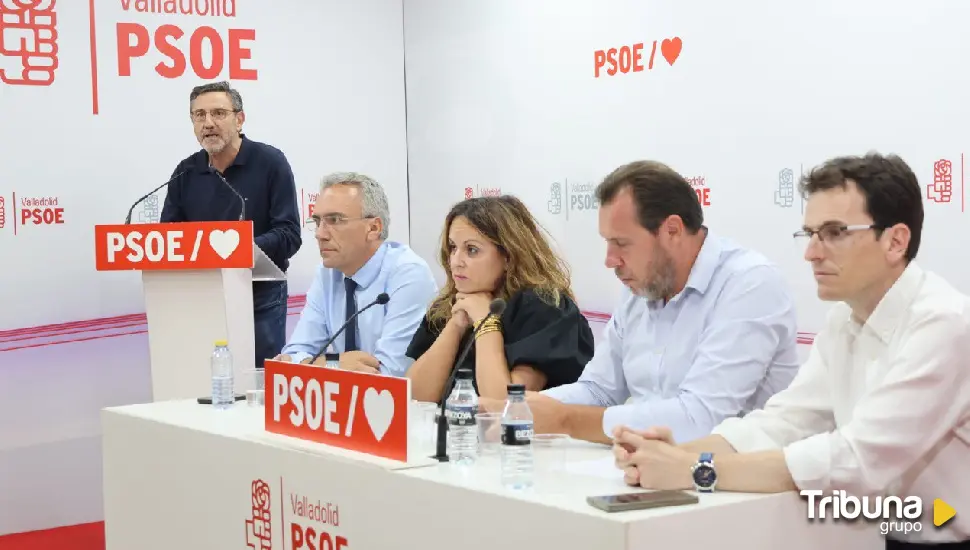 Pedro Herrero y Francisco Ferreira forman parte de la candidatura del PSOE de Valladolid al Congreso Federal