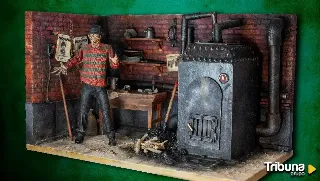 Vallsur celebra Halloween con una exposición de terror en miniatura