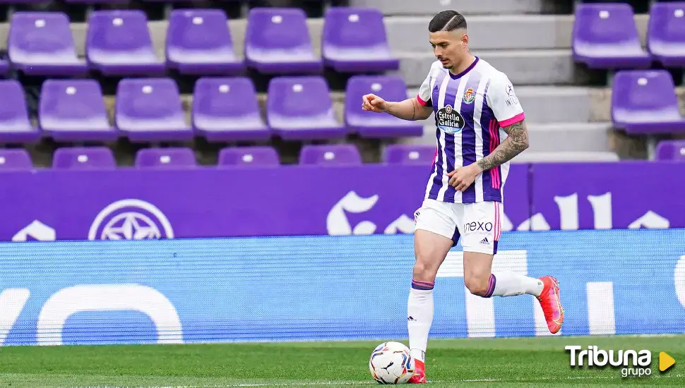 Javi Sánchez regresa de una lesión y apunta a titular del Real Valladolid ante el Alavés