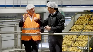 Patatas Meléndez, el proyecto "más importante en inversión en Castilla y León en el mundo agrario"