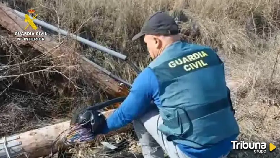 Detenidas cuatro personas pertenecientes a una organización criminal dedicada al robo de cobre en Valladolid