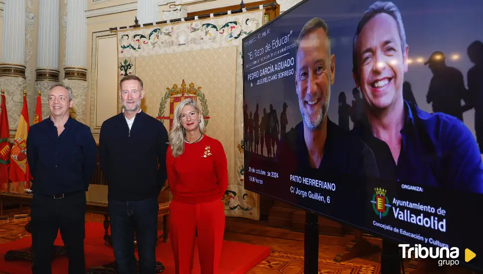 Pedro García Aguado ofrece en el Patio Herreriano el coloquio ‘El reto de educar. La educación como prevención de la salud mental’