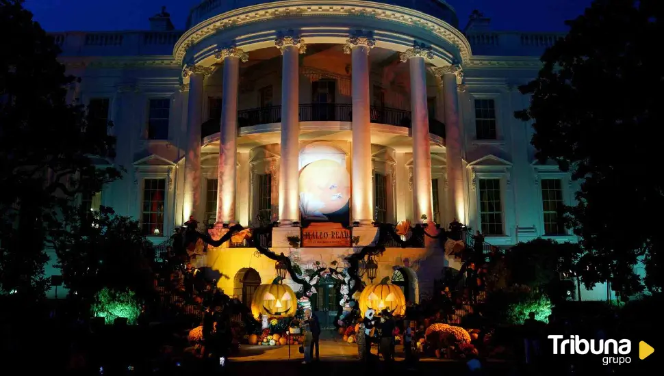 Los Biden celebran su último Halloween en la Casa Blanca