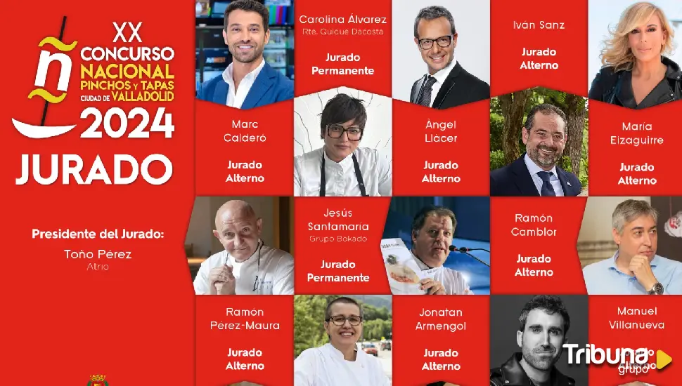 Un jurado gastronómico de élite se reunirá en Valladolid para elegir los mejores pinchos a nivel nacional y mundial