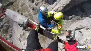 Fallece un montañero de Valladolid al sufrir una caída en los Picos de Europa