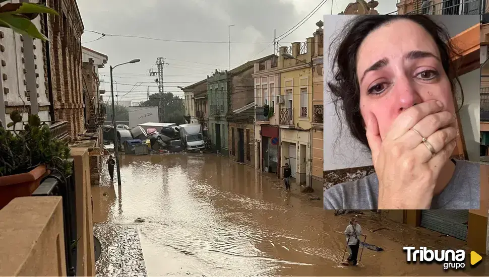 La vallisoletana que ha perdido todo salvo su familia: "Disimulaba el miedo delante de mi hijo"