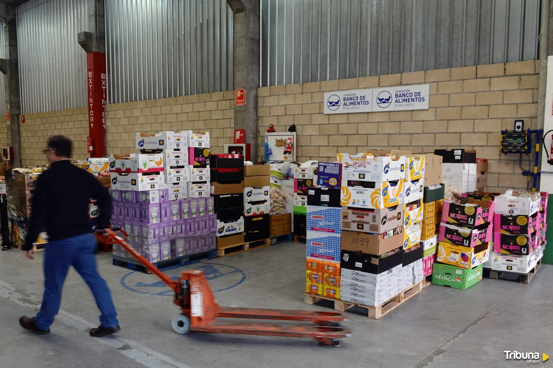 Los ayuntamientos recogerán las donaciones de alimentos en la provincia de Valladolid