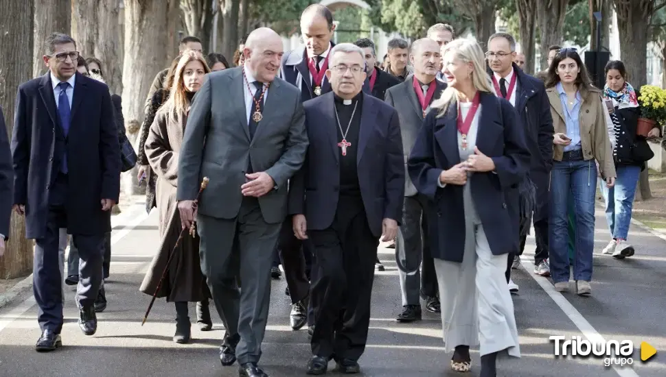 Luis Argüello recuerda en Valladolid a las víctimas de la DANA el día de Todos los Santos