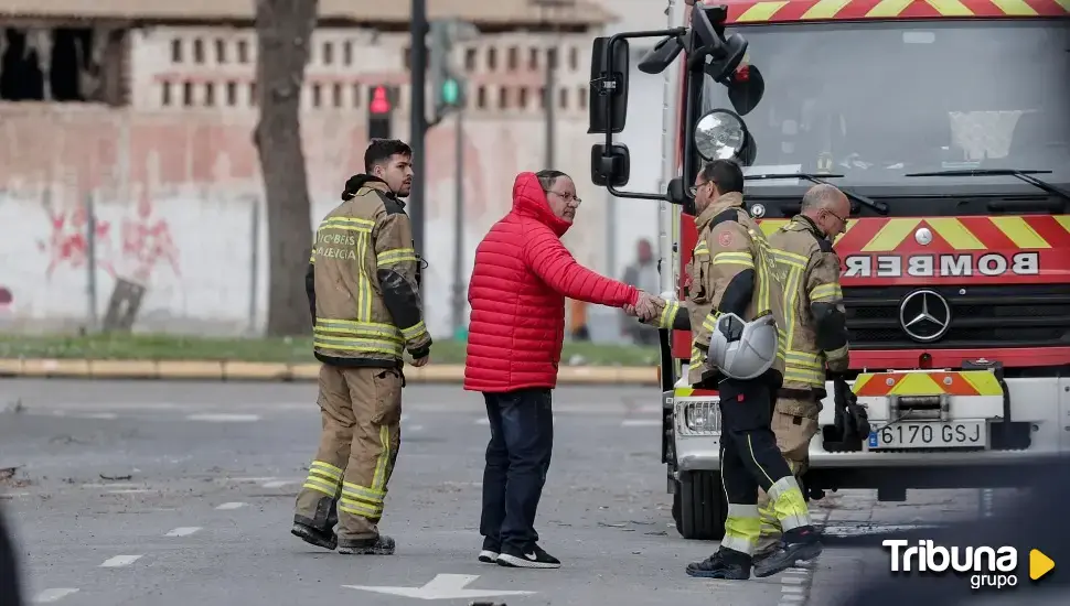 Profesionales experimentados con ganas de ayudar: así es el equipo de bomberos vallisoletanos desplazado a Valencia 