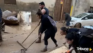 La experiencia de una vallisoletana voluntaria en Valencia: "No podíamos quedarnos en casa"