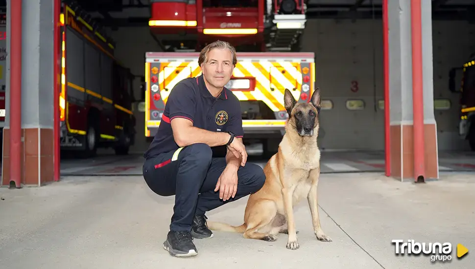 Roberto, el bombero vallisoletano recién llegado de Aldaia: "Dormimos sin luz e incomunicados"